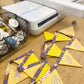 Make Embroidered bunting Workshop 2023